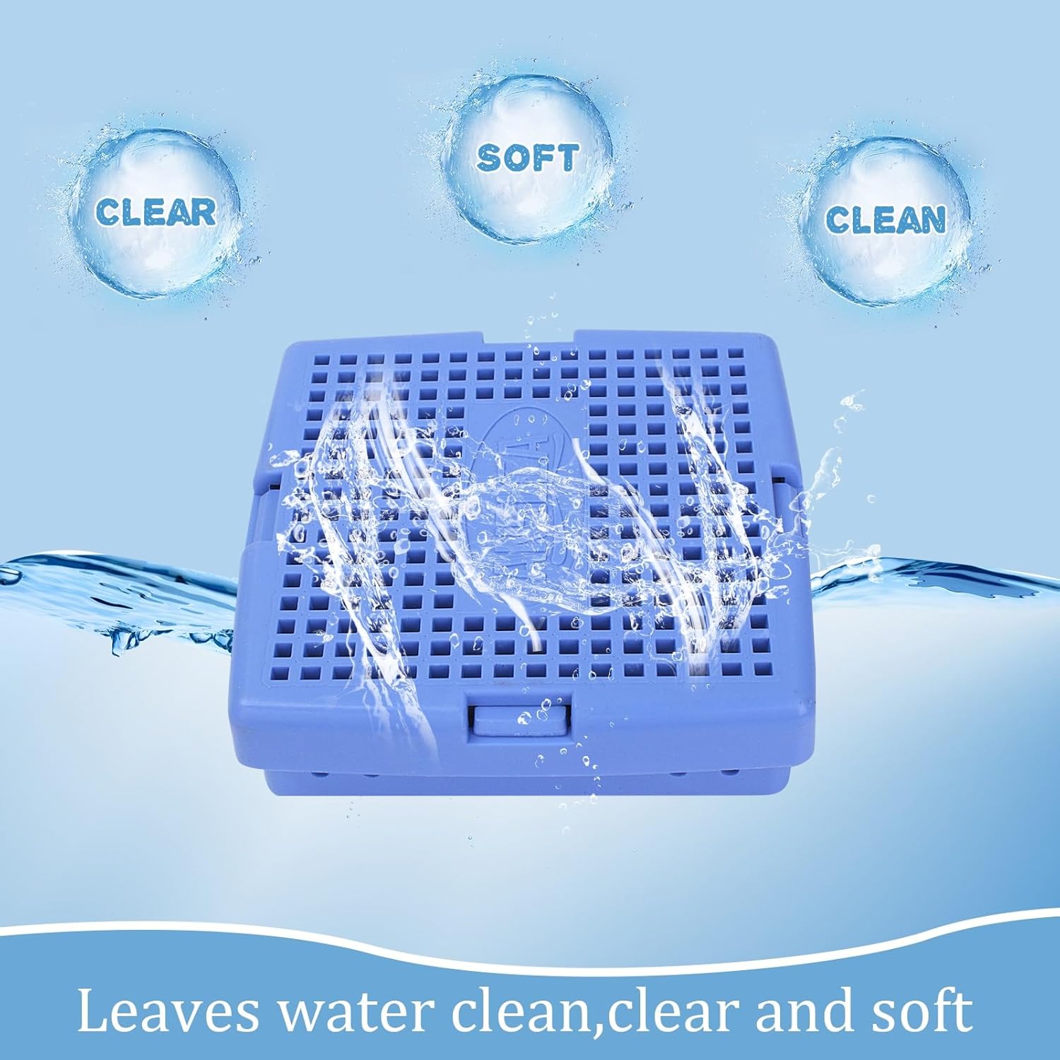 Hot Tub Mineral Sanitizer for Sundance Spas Filter, ANSLCA Freshwater Mineral Spa Sanitizer Elevate Your Bathing Spa Experience - Improve The Water Quality Clean, Cleans and Clarifies (2 Pack)