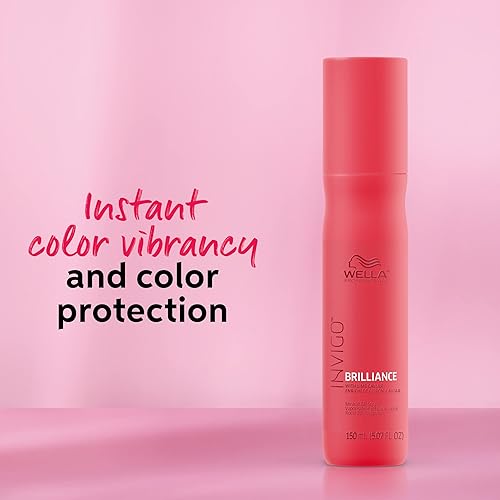 Miniatura 4 de Wella Professionals Invigo Brilliance Miracle BB - Spray protector de color para el cabello + máscara Wella Color Fresh, tonos vibrantes, color