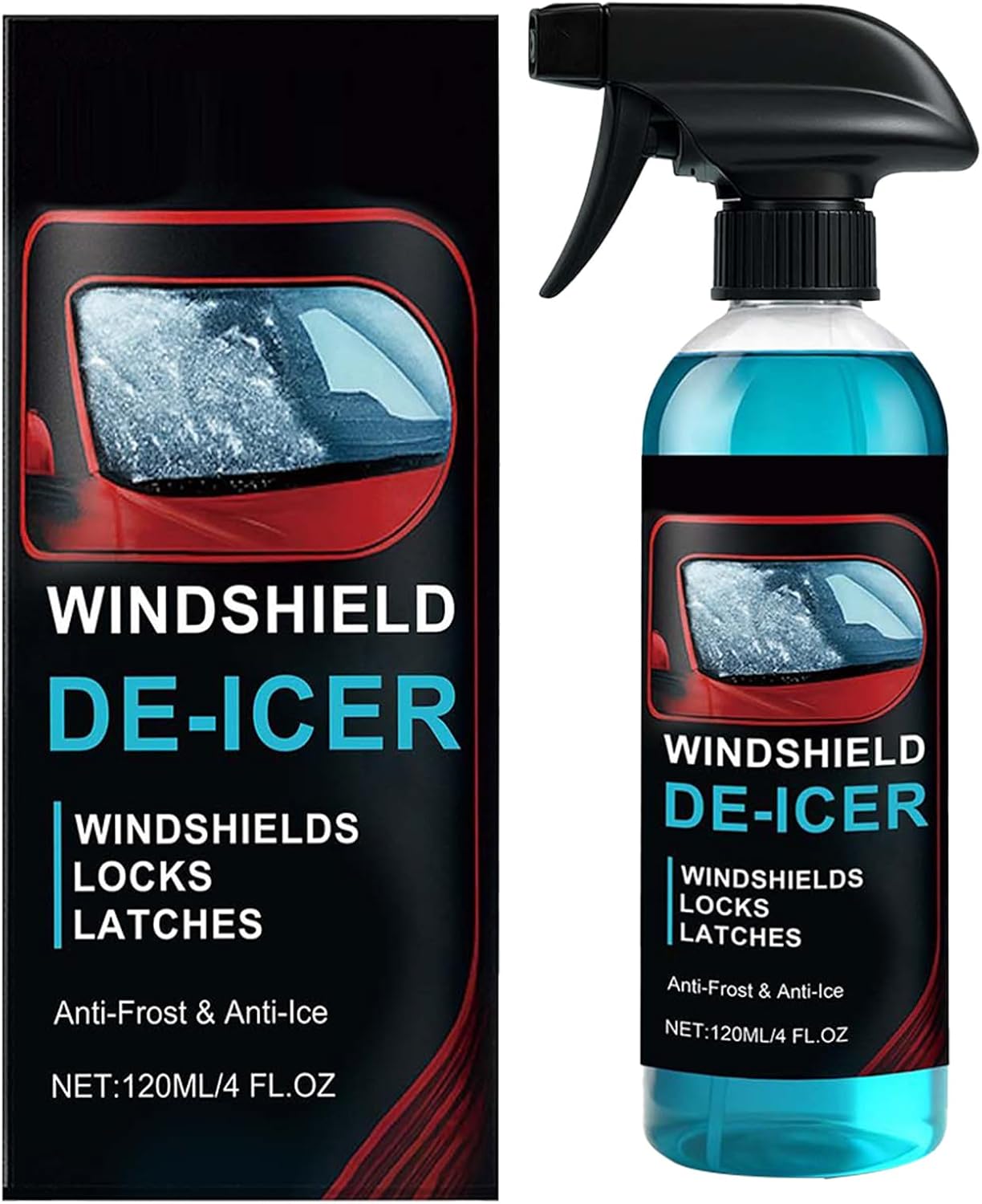 Snow Removal Spray for Car | Winter Glass Protection Liquid - Automobile Snow Ice Melting Spray - for Truck Sedan RV Morning Routine Windscreen Rearview Mirror Side Glass Door Locks