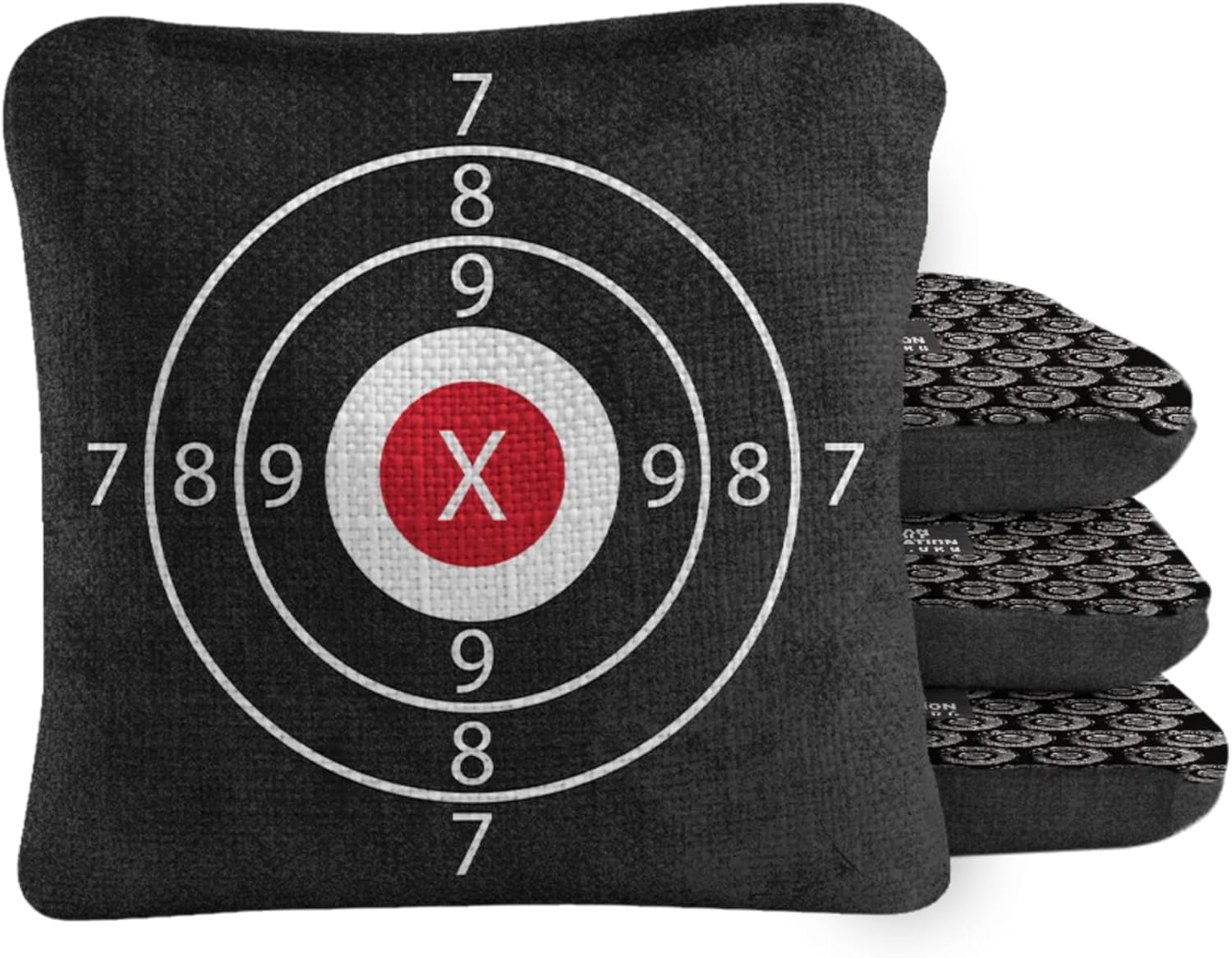 ACA Synergy Pro Professional Cornhole Bags Dual Sided Regulation 6x6 Set of 4 Shooting Target