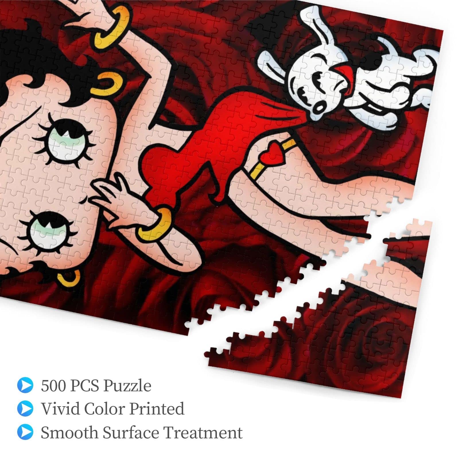 Amazon.co.jp: Wc98 Betty Boop Anime, 500 Piece Jigsaw Puzzle