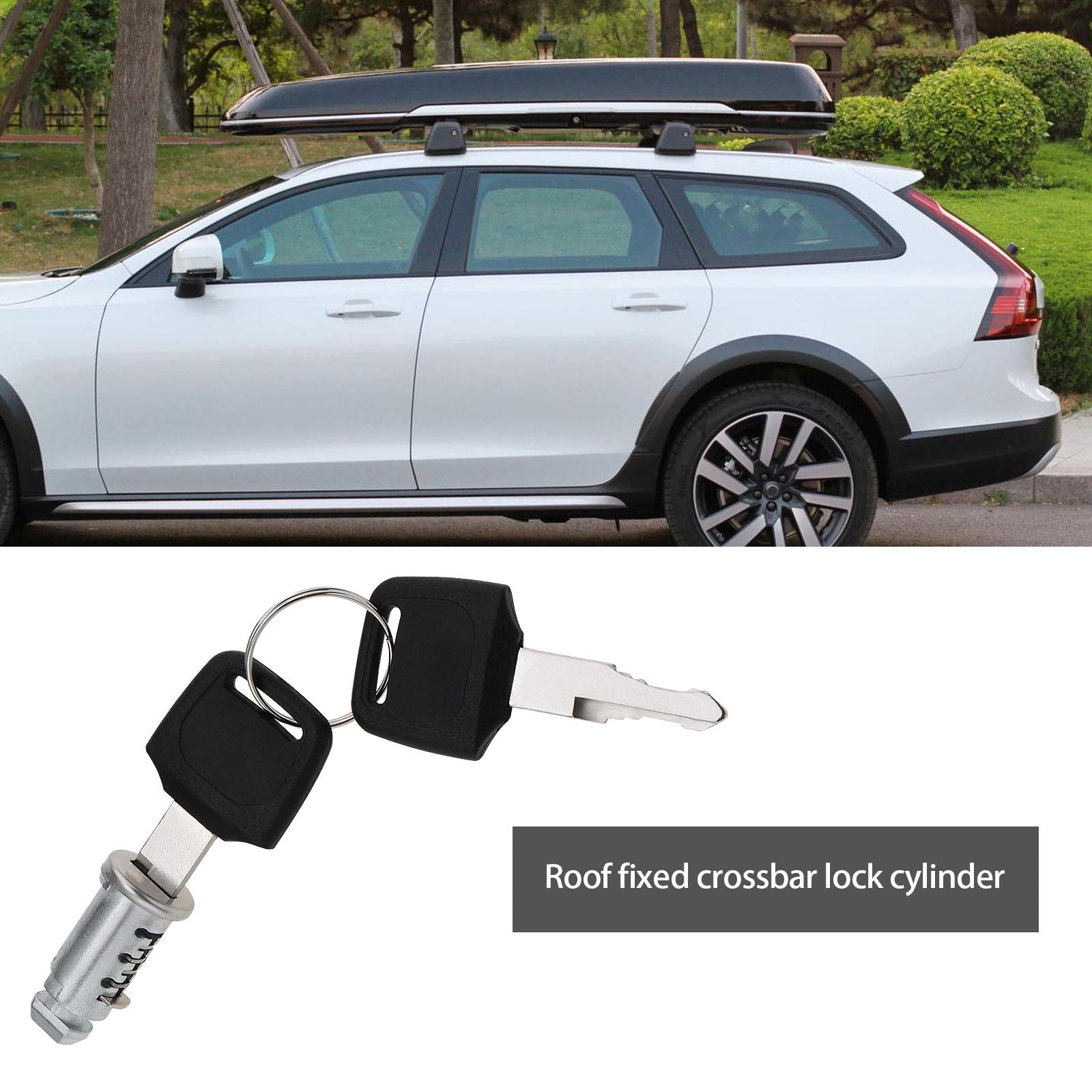 OTOTEC 4PCS Roof Rack Roof Box Barrel Security Locks Roof Cargo Lock for Bike Rack Roof Racks Ski Rack Cross Bars Towers Kayak Rack with Keys Suitable for Hole Size 12.5mm