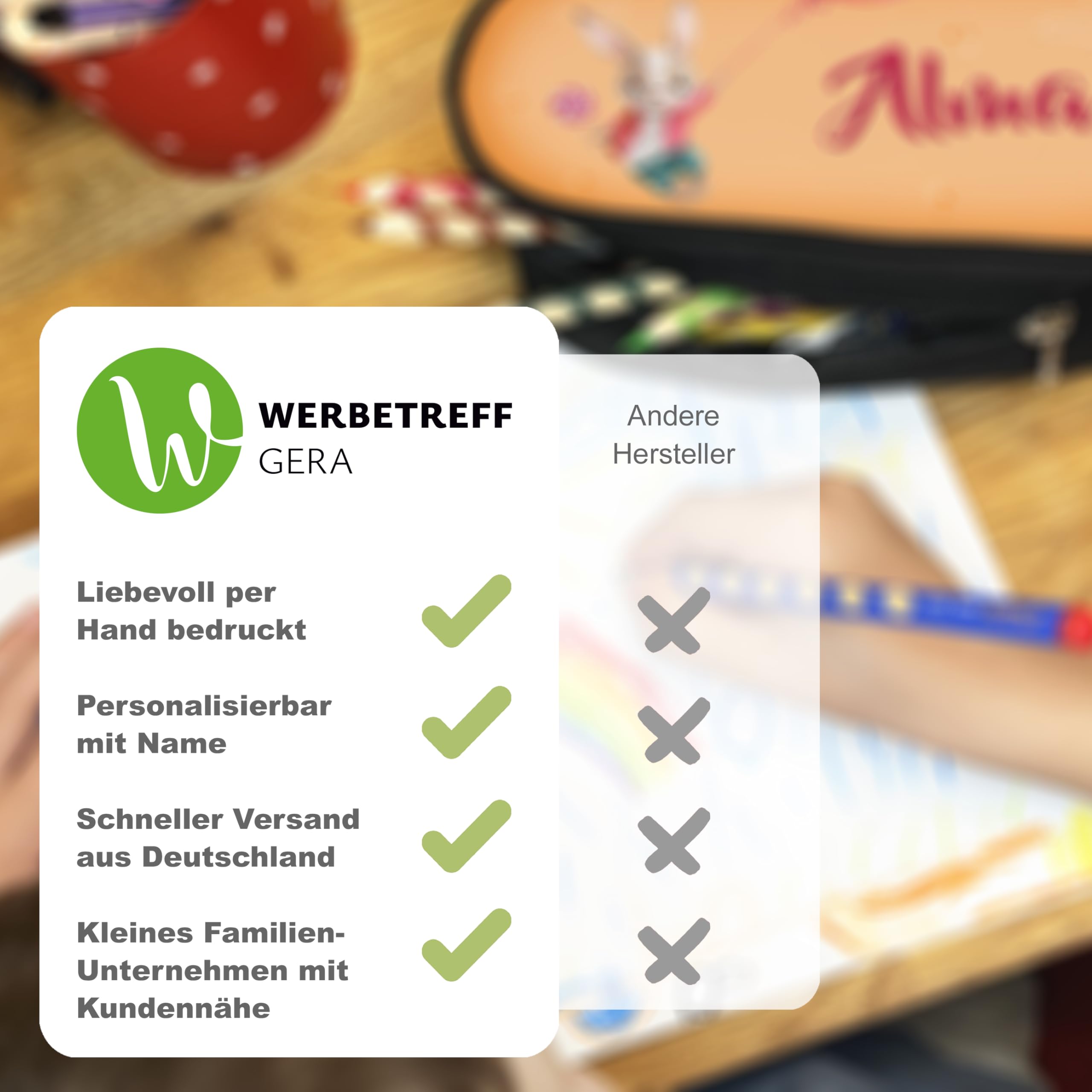 Federmäppchen Traktor mit Name personalisiert, Federtasche in dunkelblau für Jungs und Mädchen, Stiftebox Geschenkidee Schulanfang, Schule, Kinder, Schlamppermappe Schlamppermäppchen