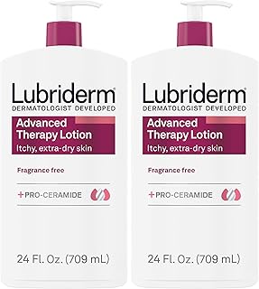 Advanced Therapy Moisturizing Lotion with Vitamins E and B5, Deep Hydration for Extra Dry Skin, Non-Greasy Formula, 24 fl. oz (Pack of 2)