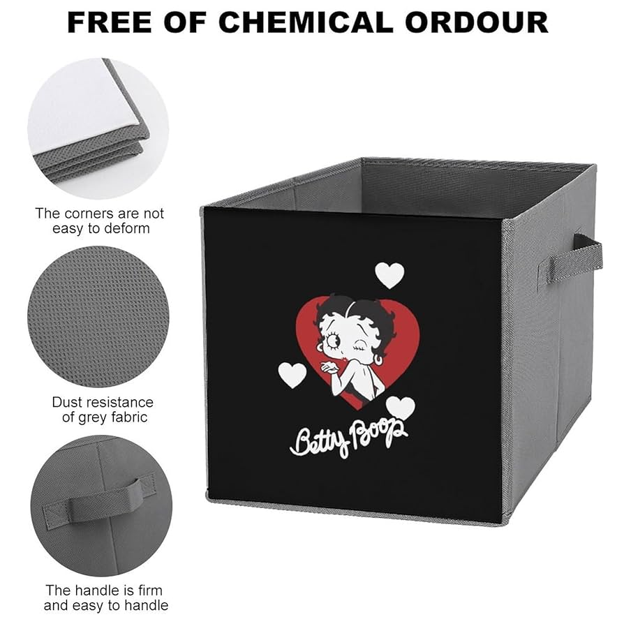 Amazon.co.jp: Betty Boop Storage Box, Storage Case
