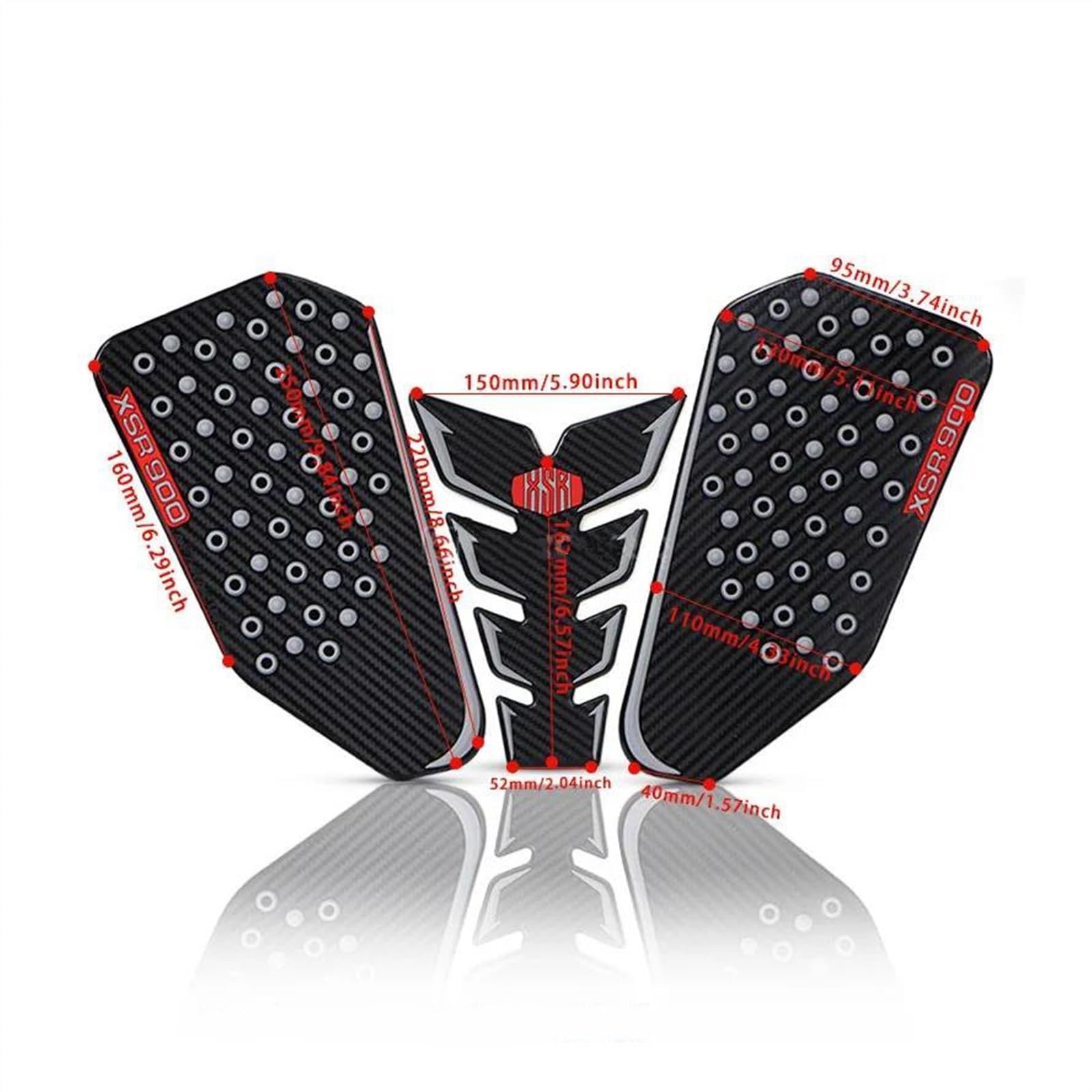 Protection Reservoir Moto Accessoires De Moto Pour Yam&aha XSR900 XSR 900 Abarth 2022 – 2023, Autocollants Latéraux Pour Réservoir De Carburant, Tampon En Caoutchouc Protection Reservoir Moto Accessoires De Moto Pour Yam&aha XSR900 XSR 900 Abarth 2022 – 2023, Autocollants Latéraux Pour Réservoir De Carburant, Tampon En Caoutchouc