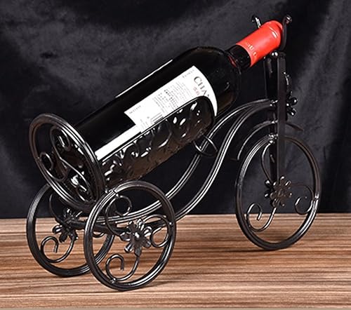 Miniatura 5 de cdybox rack titular de vino de hierro forjado bicicleta forma Triciclo Art Home Décor