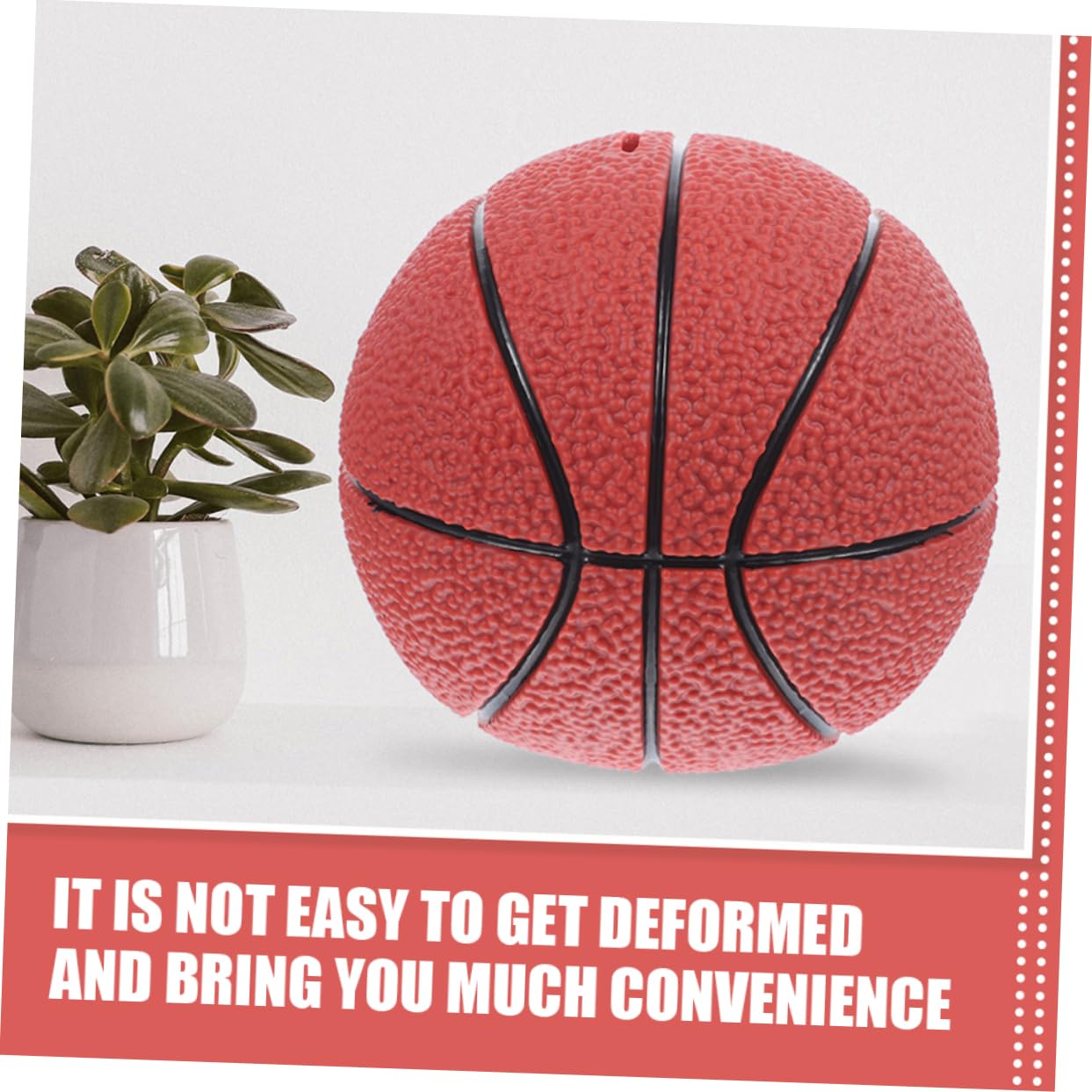 Alasum Salvadanaio in Vinile a Forma di Pallone da Basket 2 Pezzi per Ragazzo Ragazza Funzione di Deposito e Prelievo come Regalo per Compleanno e Decorazione da Tavolo