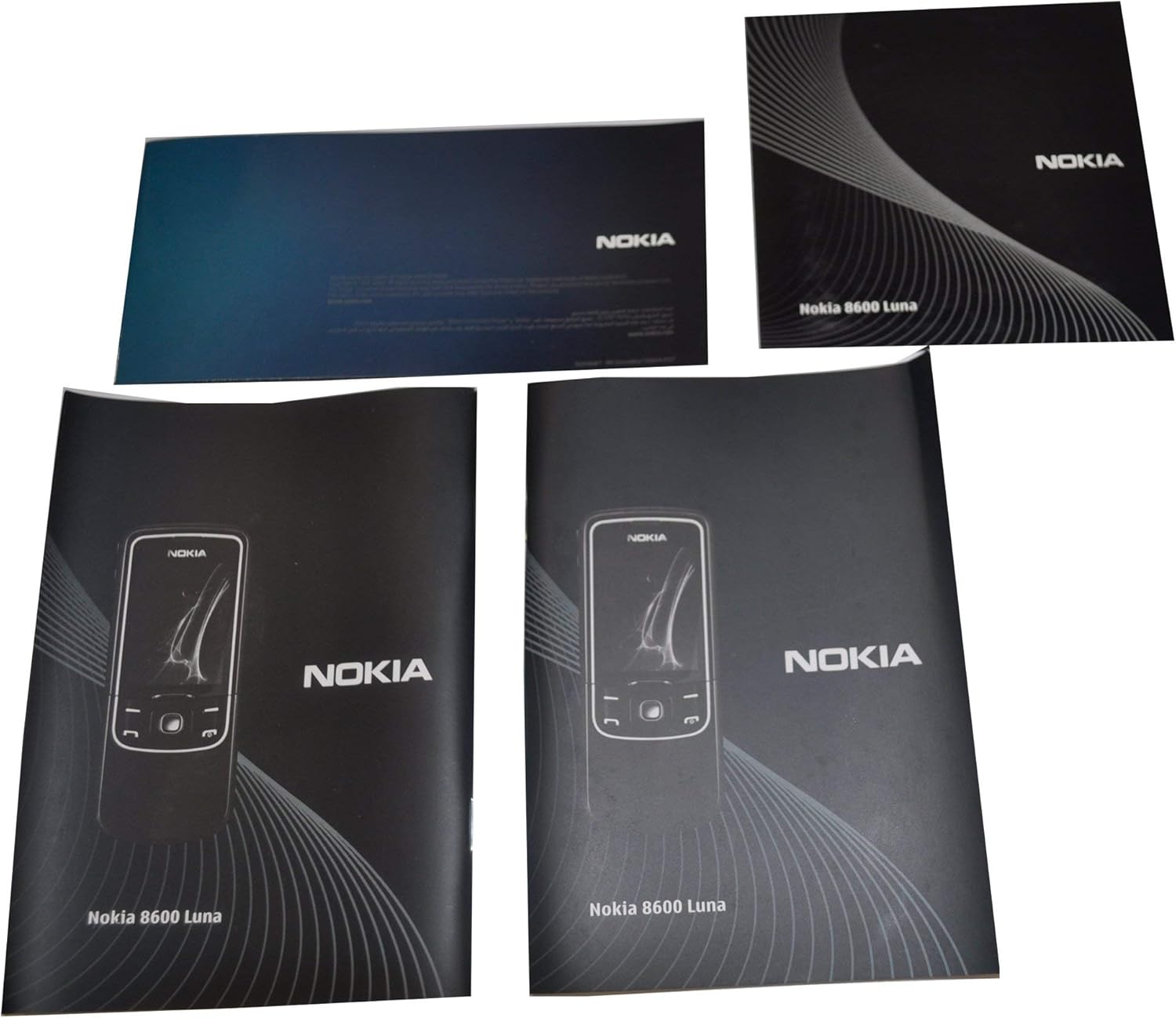 Nokia 8600 Luna (English + Arabic Keypad) 128MB Classic Mobile Phone (GSM only, No CDMA) Factory Unlocked 2G GSM (Black) - International Version