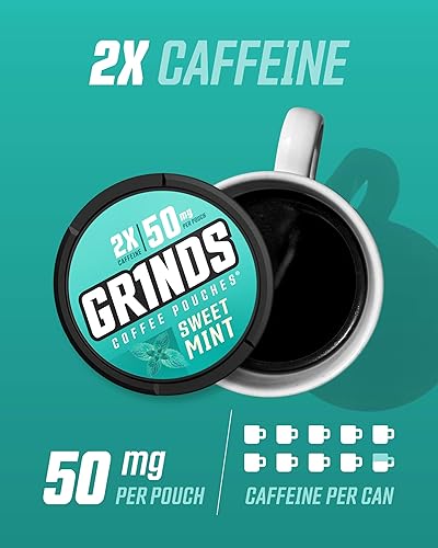 Miniatura 68 de Bolsas de café Grinds 3 latas de vainilla Sin tabaco, sin nicotina alternativa saludable 18 bolsas por lata