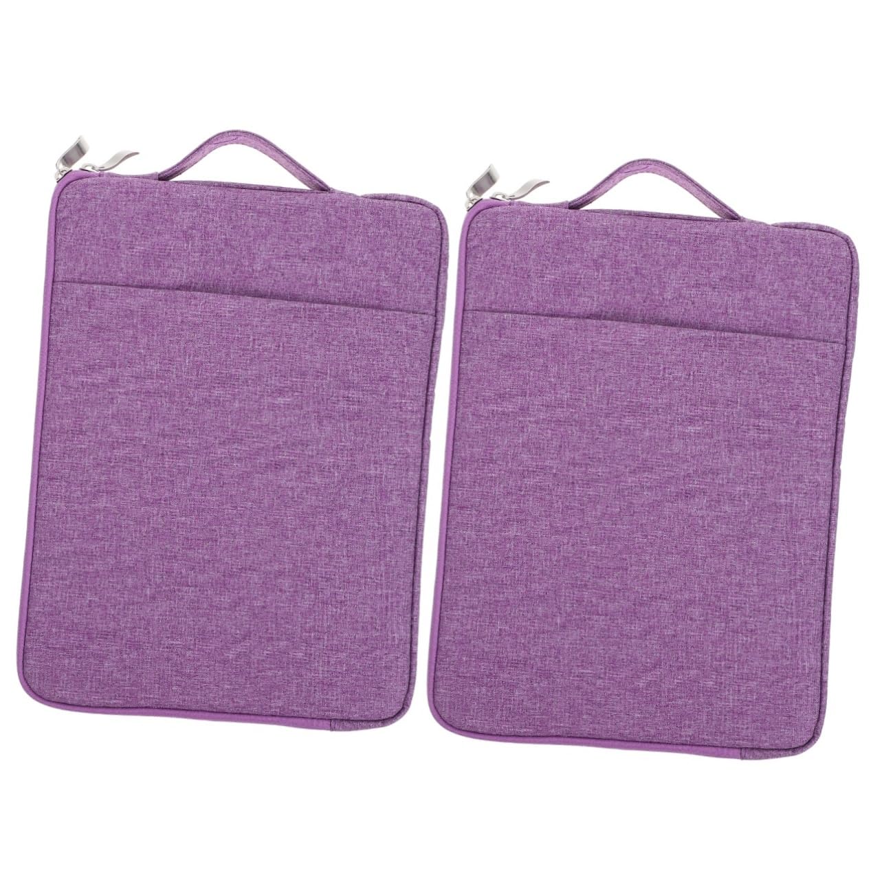 Hemobllo2pcs laptop bag laptop holder pouch laptop cases appleipad Portable Laptop Pouch laptop carryibg bag tablet bag computer tablet denim Storage Bag pill pro15 notebook purple