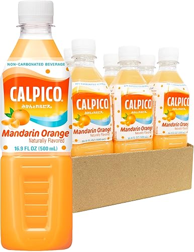 Vista 13 de Calpico Japonés - refrescos no carbonatados de 16.9oz/500 ml, paquete de 6