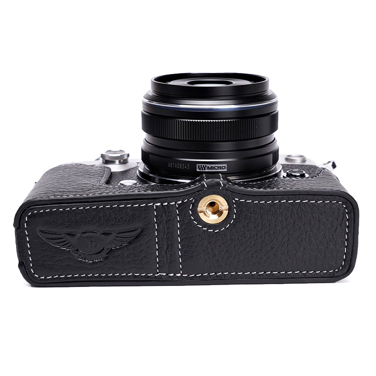 Amazon | TP Original OLYMPUS PEN-F用 ボディーハーフケース ブラック 