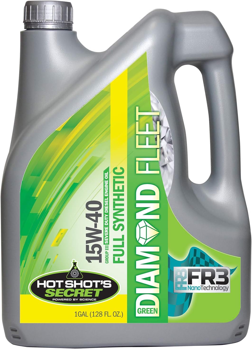 Hot Shot's Secret Green Diamond 15W-40 Diesel Engine Oil, 1 Gallon