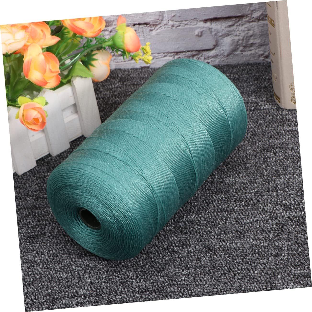 2pcs Tarred Rope 18 Strand Nylon Twine for Fishing Net Repair Casting Outdoor Activities