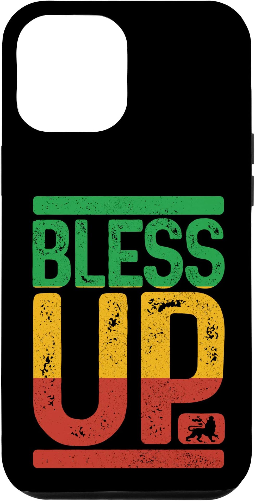 iPhone 12 Pro Max Bless Up Reggae Music Rastafari Lion Of Judah Rasta Gift Case