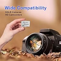 Vista 6 de Vtech Kidizoom Action Cam - Tarjeta de memoria para cámara digital, 32 GB, tarjeta de memoria microSDHC con adaptador SD