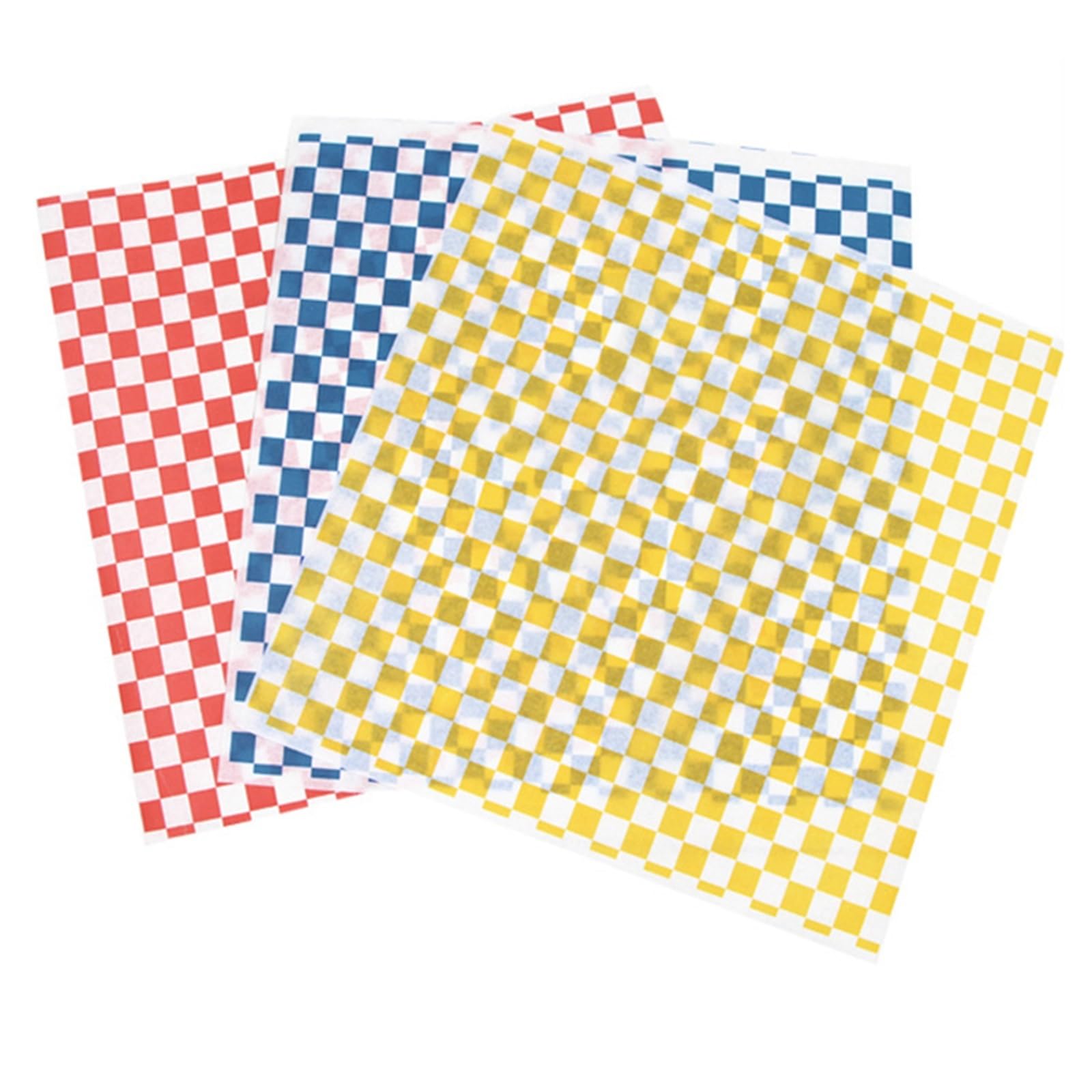 Papel de horno Papel encerado for alimentos, papel for envolver fiambres secos, hojas de embalaje for comida rápida, papas fritas, perritos calientes y hamburguesas(250pcs Blue)