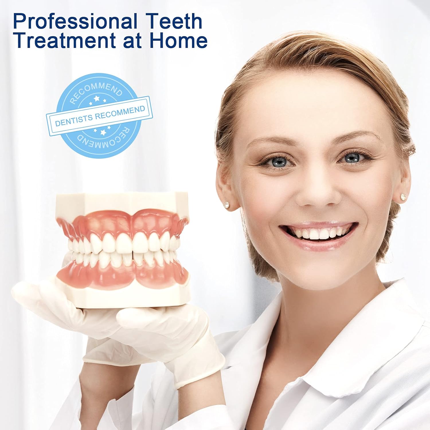 Teeth Whitening Strips, 14-Day Teeth Whitening Kit, Reduced Sensitivity Dental Teeth Strips with Mint Flavor, Efficiently Removes Coffee, Smoke, Wine and Soda Stains : Beauty & Personal Care
