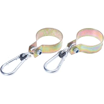 Set of 2 Swing Clamps Diameter 80 mm Swing Hook Swing Attachment Snap Hook