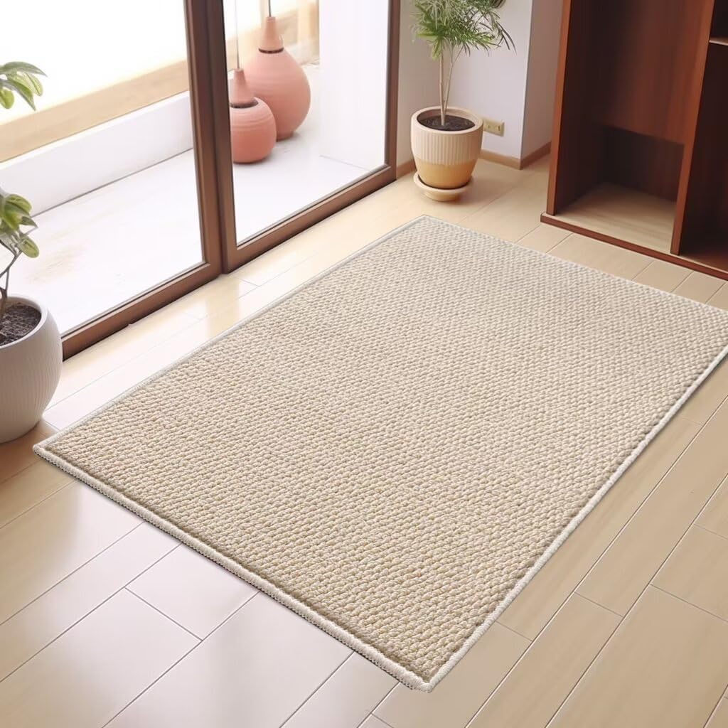 Amazon | Makuru 玄関マット 室内 泥落とし 厚み約0.5cm 無地 模造