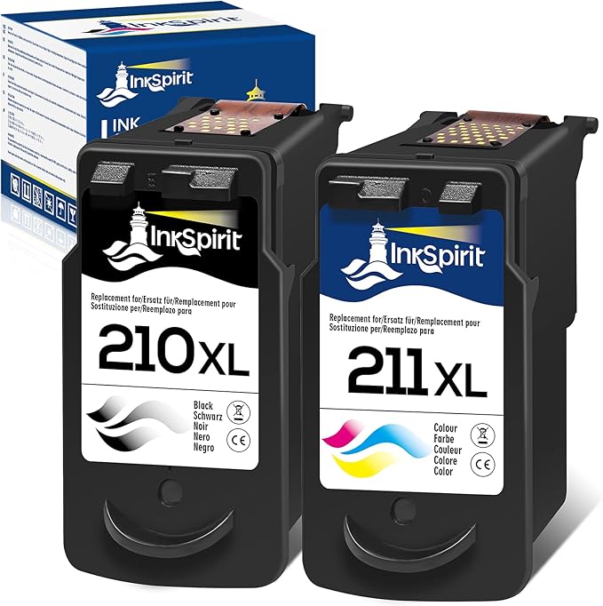 InkSpirit Remanufactured Ink Cartridge Replacement for