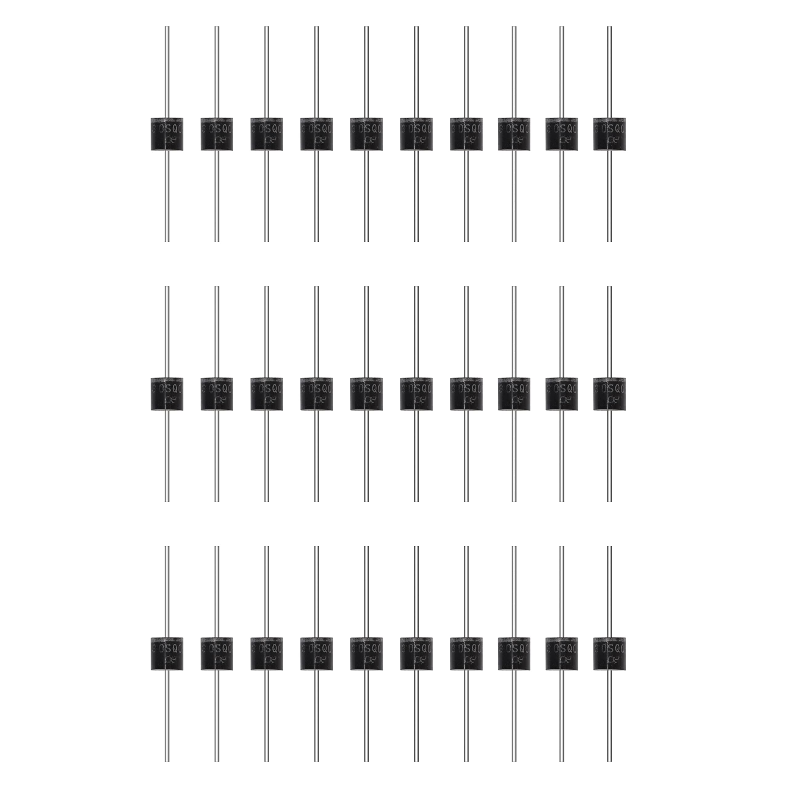 30Pcs 30SQ050 Schottky Diode Rectifying/Blocking 30A 50V for Solar Panel Parallel Backflow Protection Parts