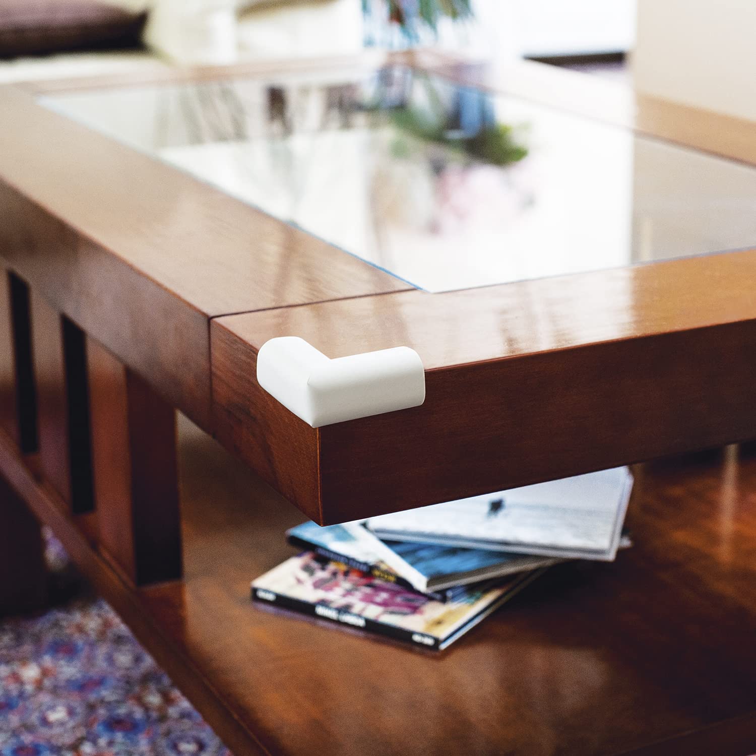 Amig - Flexible and Clear Edge Protectors for Furniture Table Chair Furniture Furniture Table Chair Furniture - Pack of 4 - Image 4