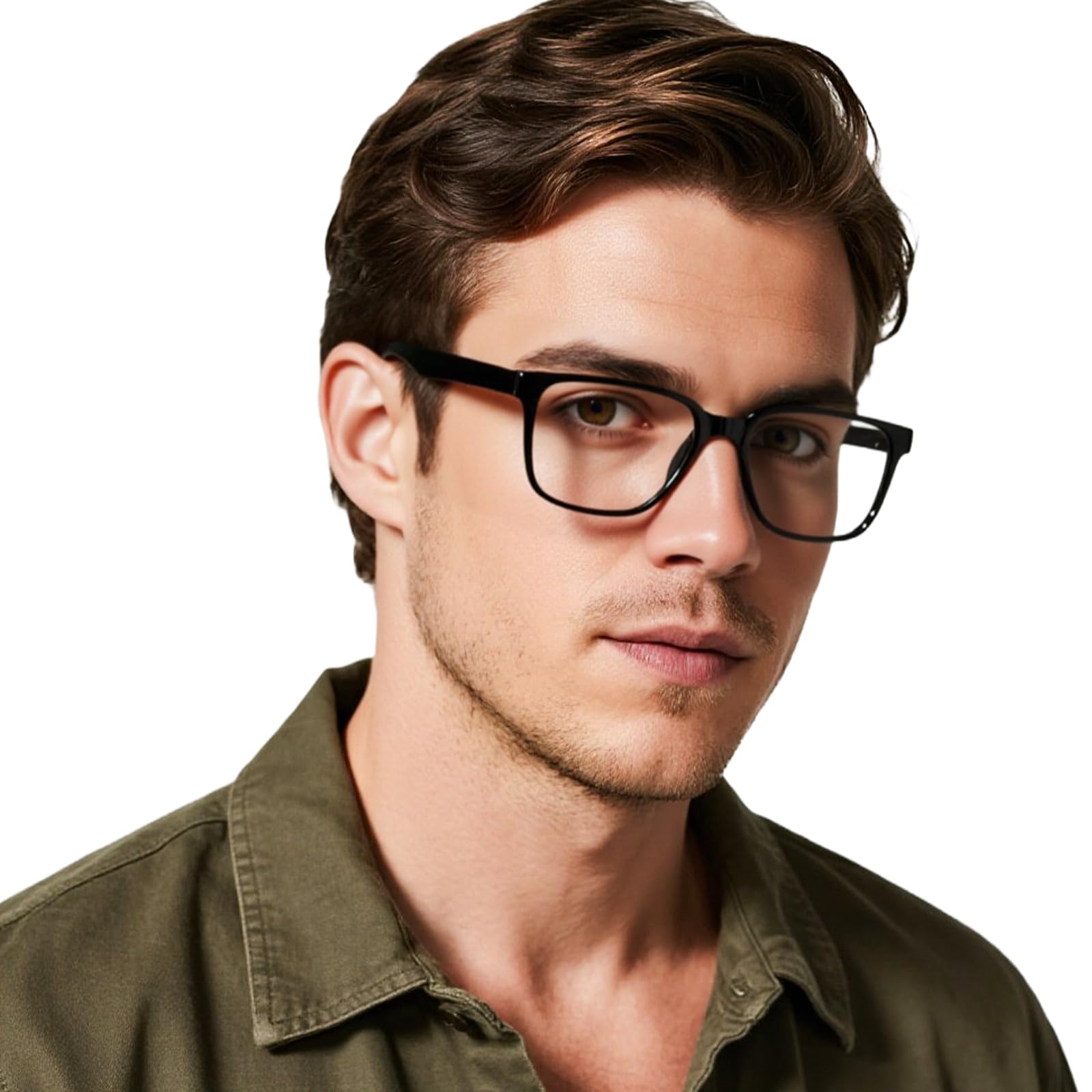 OCCI CHIARI Mens Reading Glasses Awesome Comfort Readers Ultralight Full Frame