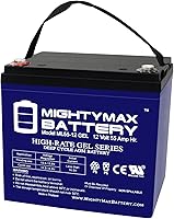 Vista 1 de Mighty Max Battery Reemplazo de batería de gel de 12V 55AH para silla eléctrica Quantum QG Edge 2.0
