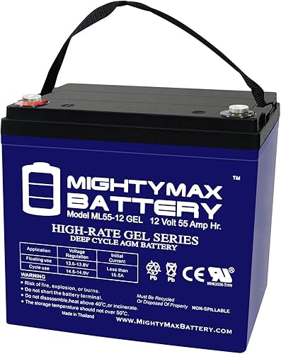 Miniatura 1 de Reemplazo de batería de gel de 12V 55AH para MK M22NFSLDG