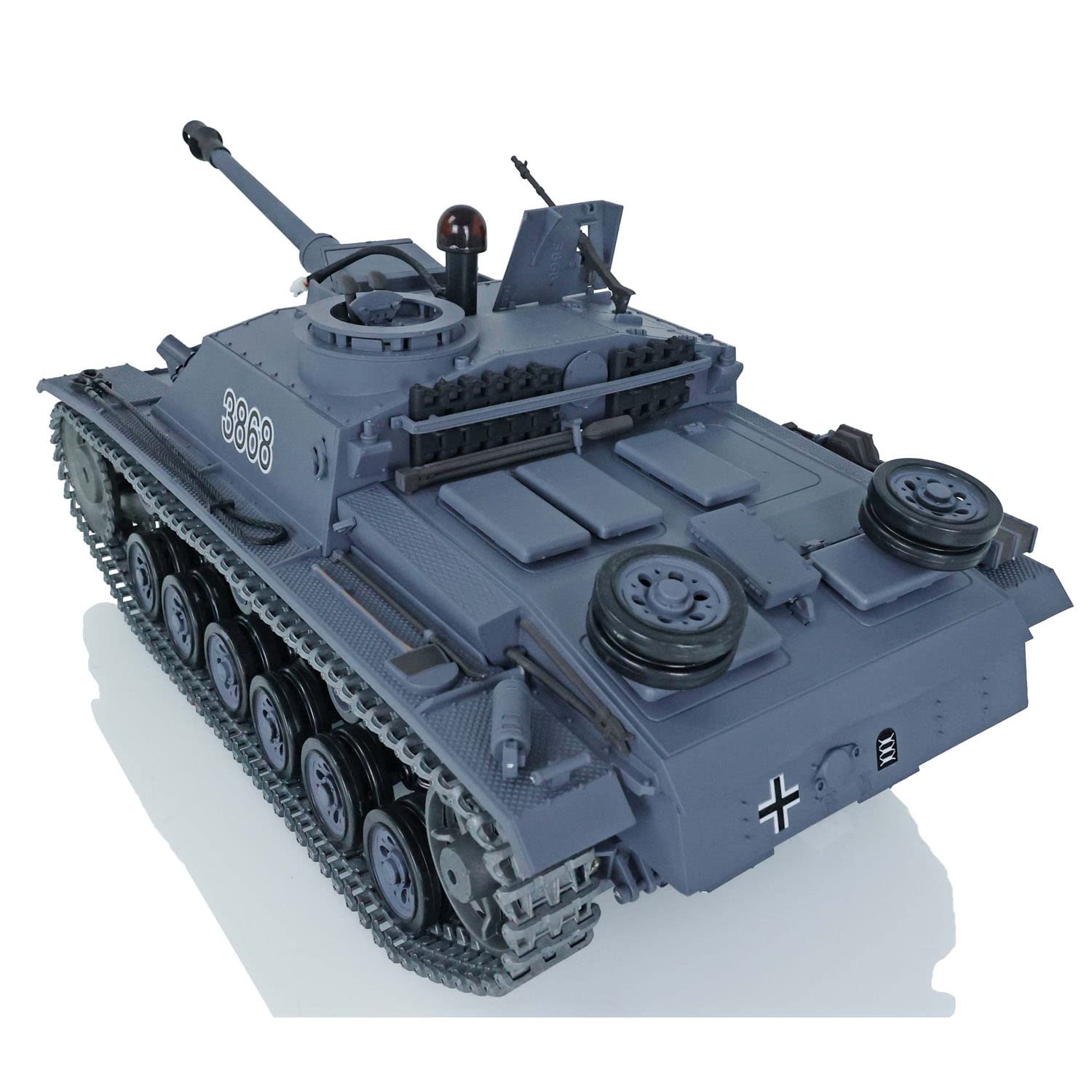 Wheelfun Heng Long RC Tank 1/16 Plastic Ver Soviet Kv-2 RTR