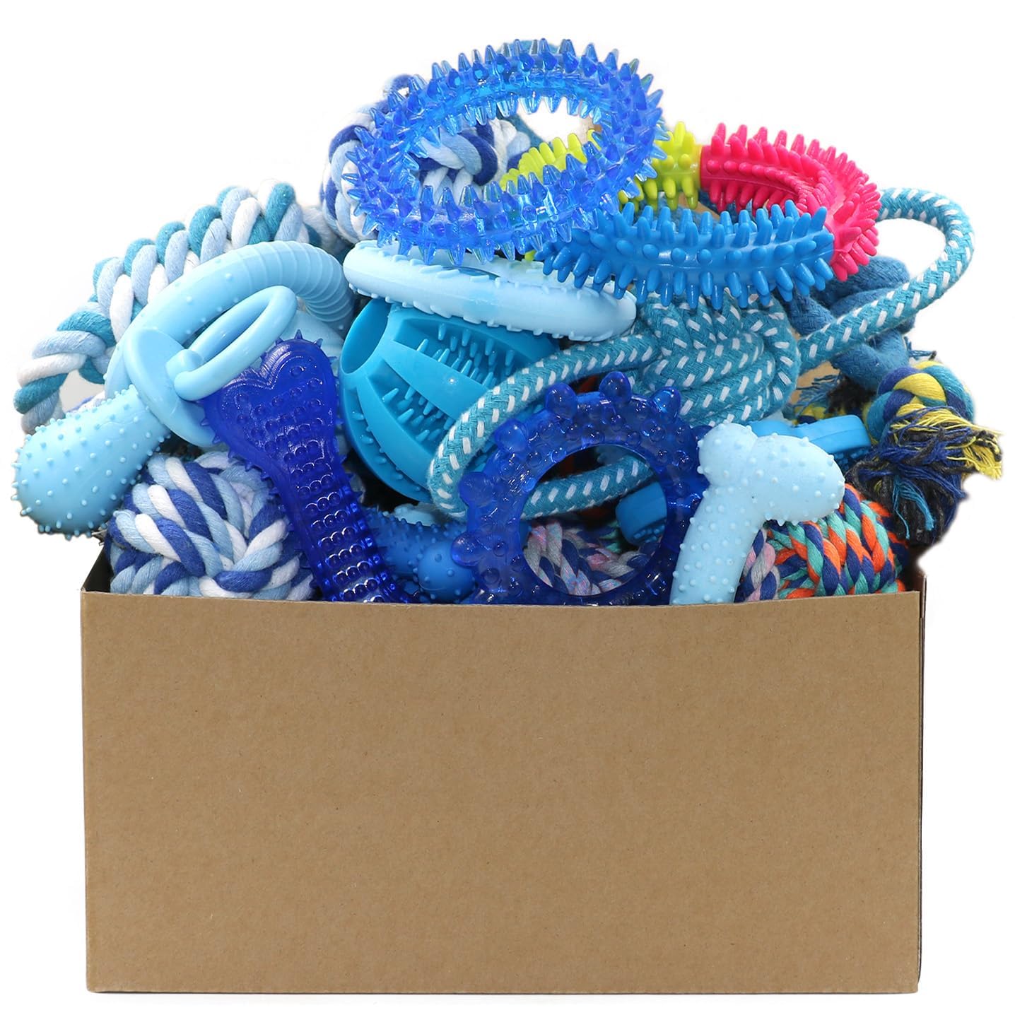 Beiker 20 Pack Puppy Chew Toys