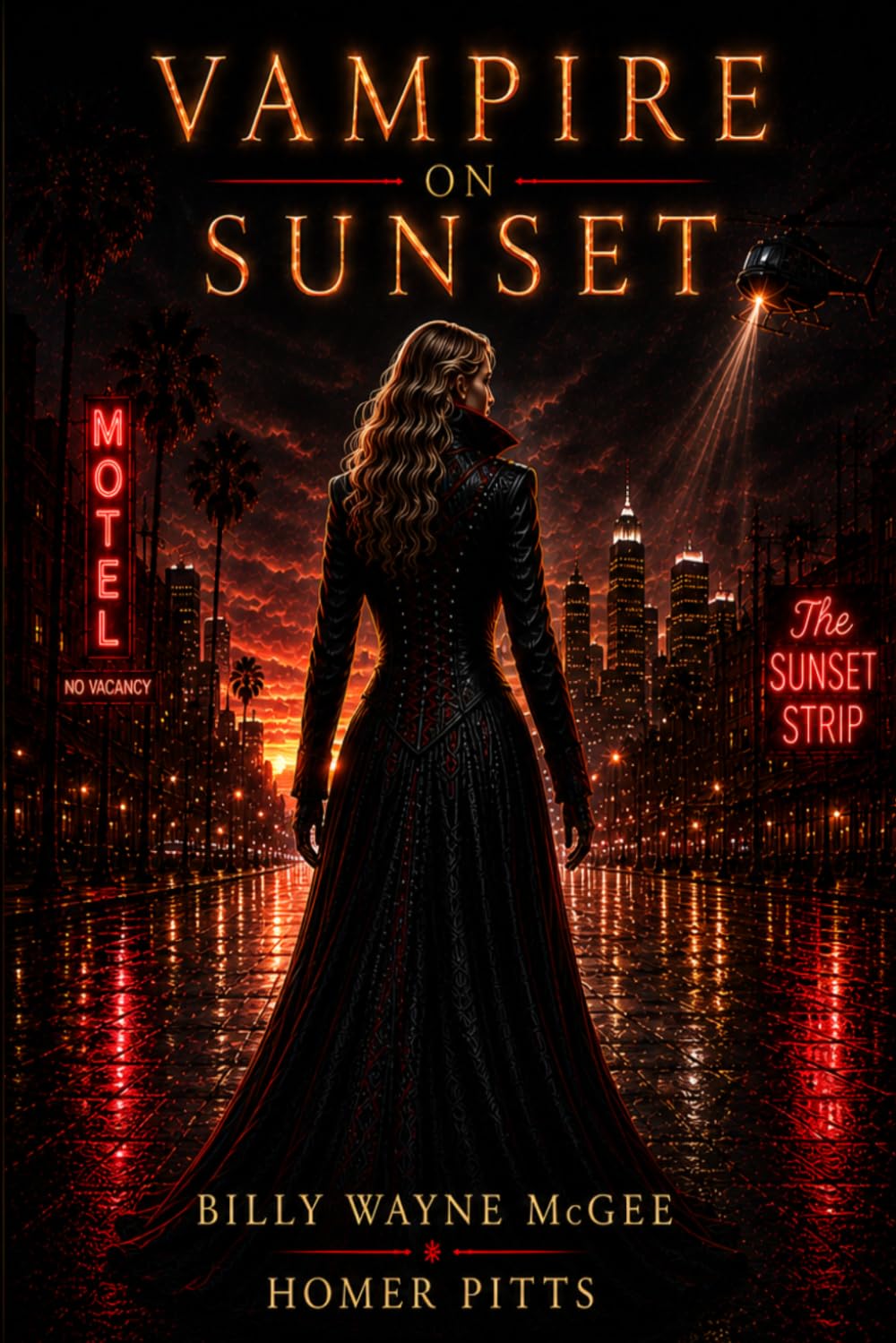 Vampire on sunset