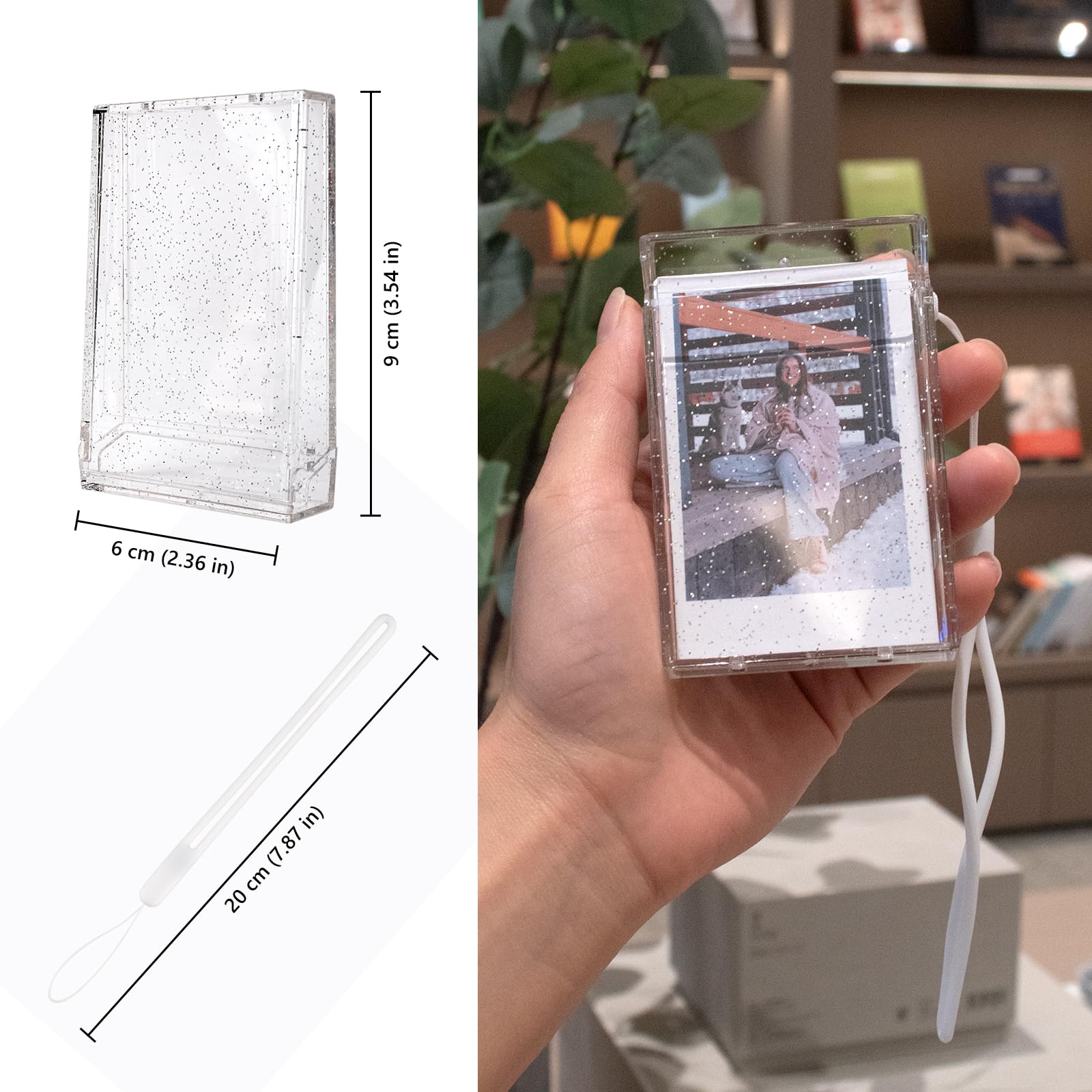 Amazon.com : HIYQIN 2 Pack - 2x3 Inch Photo Holder with Wrist