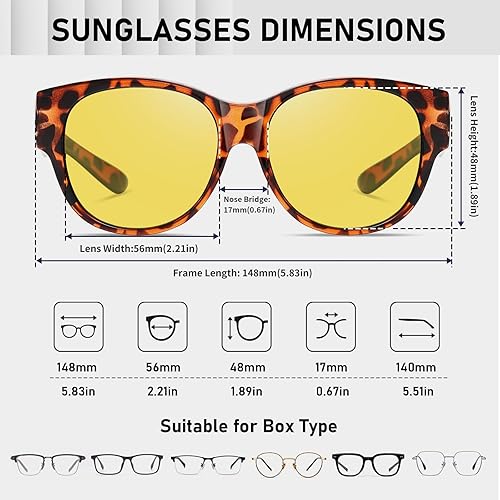 Miniatura 3 de HAOLOTA Gafas de sol polarizadas para mujer, lentes de sol de ojo de gato a la moda, con protección UV