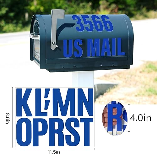 Vista 374 de Calcomanías de letras, 300 piezas, 30 hojas, vinilo autoadhesivo, impermeable, números de buzón, alfabeto para buzón, ventana, puerta, letrero, Negro