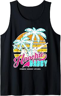 Hoochie Daddy Tropical Tactical AR Gym & Fitness Surfing Co Tank Top