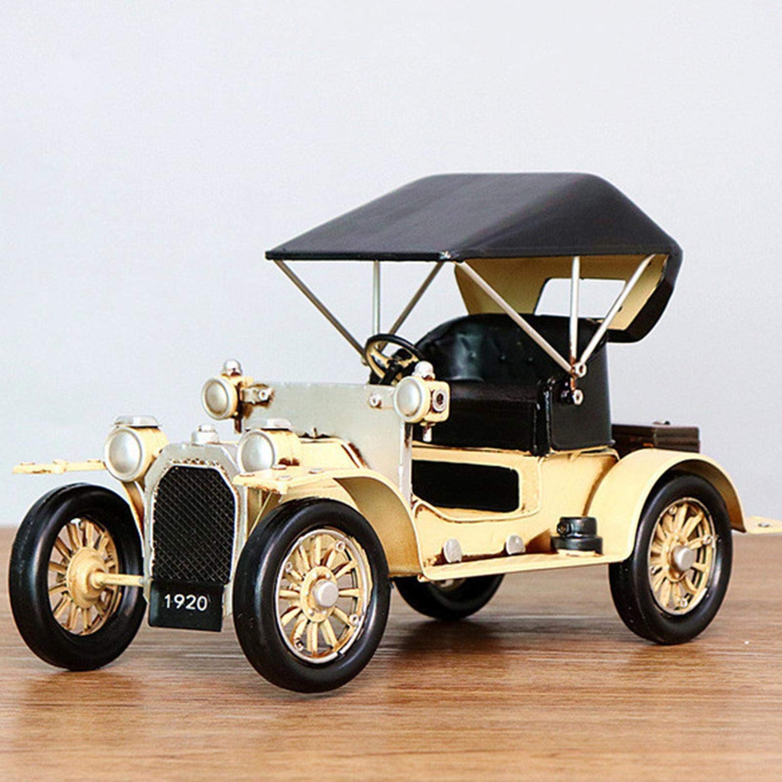 Amazon.co.jp: クラシックカー 模型 置物 ミニチュア ブリキ風