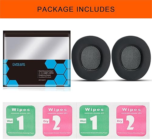 Miniatura 7 de Nova Pro - Almohadillas inalámbricas mejoradas, repuesto para auriculares inalámbricos Steelseries Nova Pro con diseño de gel de enfriamientoespuma