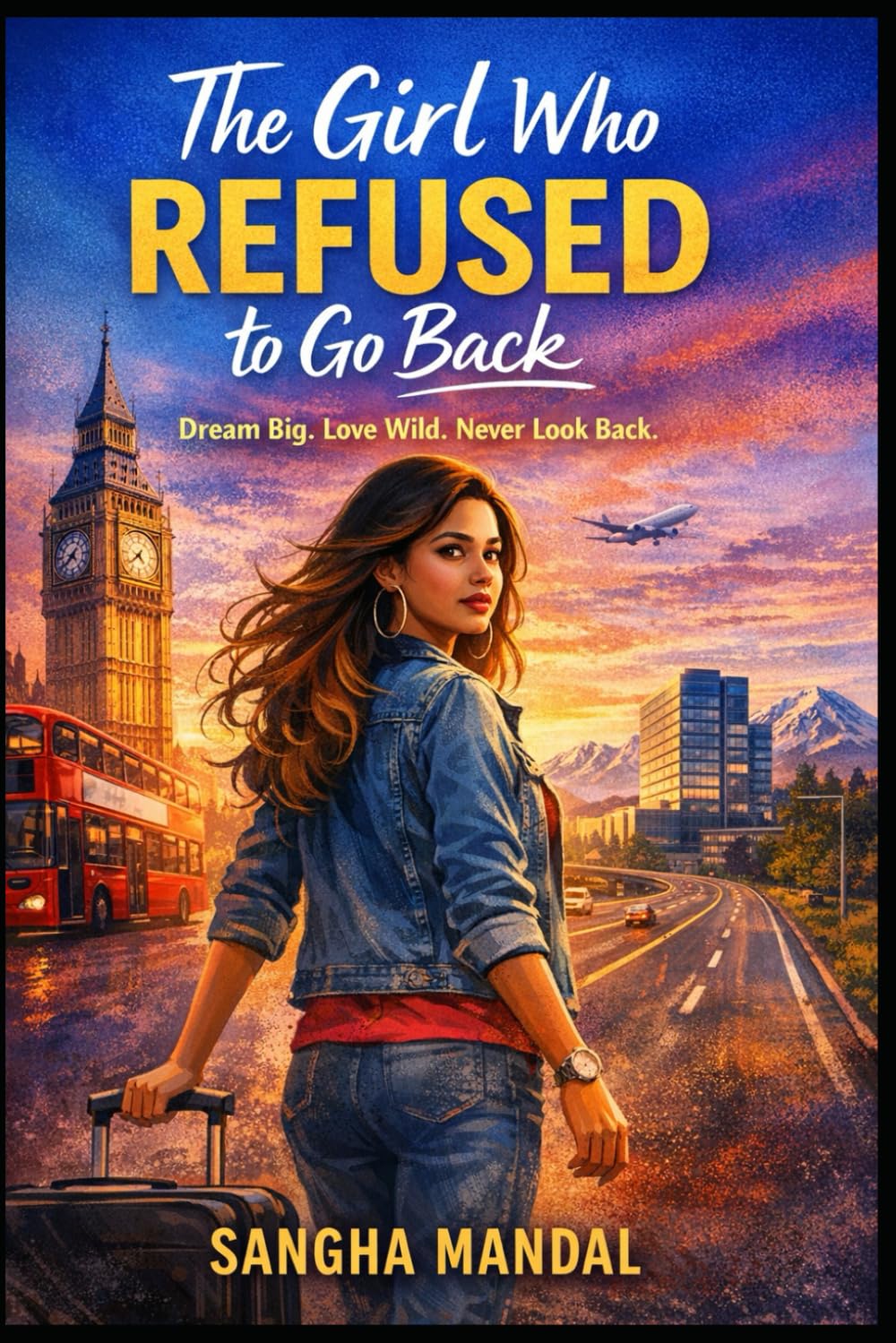 The Girl Who Refused to Go Back: Dream Big. Love Wild. Never Look Back.