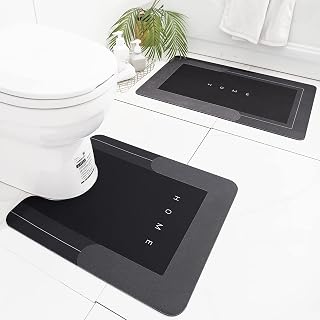 Ultra Soft Bath Mats – HelloTree 2-Piece Napa Skin Rug Set