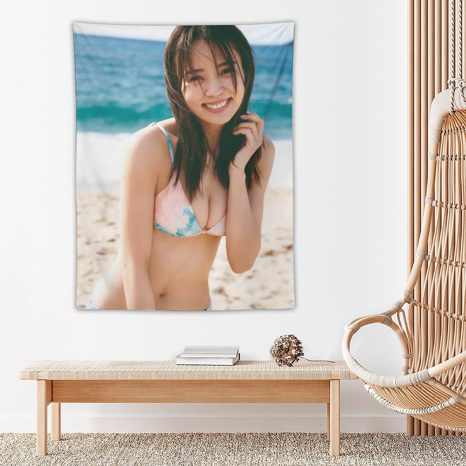 林清納作 少女 色紙 額 V690 林清納作 少女 色紙 額 V690 絵画