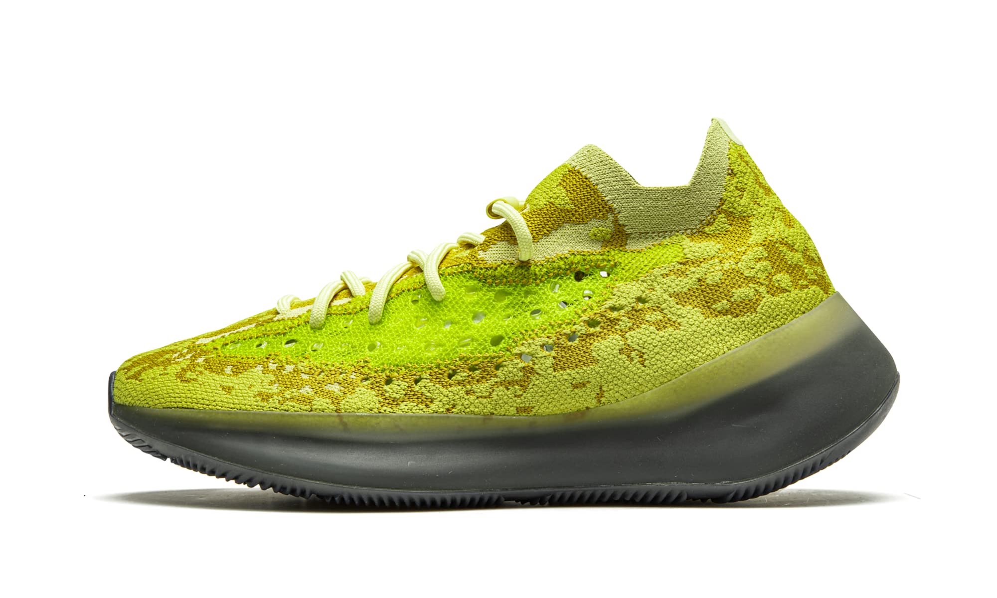 adidasMens Yeezy Boost 380 FZ4990 Hylte Size Neon/Yellow