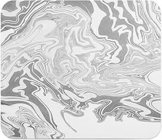 Loud Universe Liquid Marble Rectangular Thick Flexible Mouse Pad