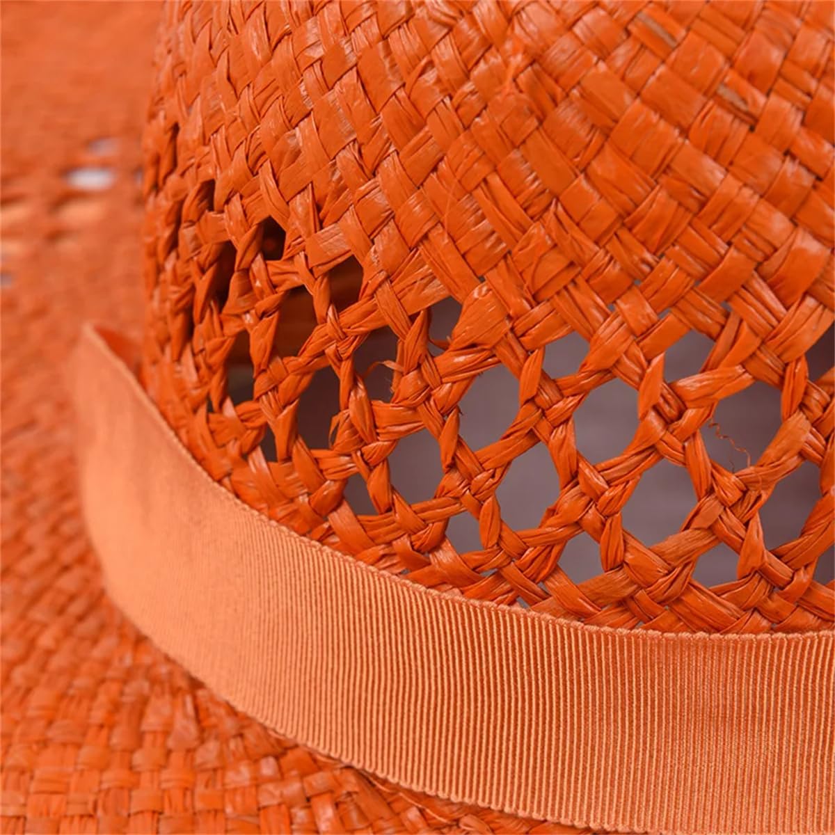 Sombrero De Paja De Verano para Mujer con Aleros Grandes para Playa, Vacaciones, Foto, Protector Solar, Estilo Europeo, Plegable
