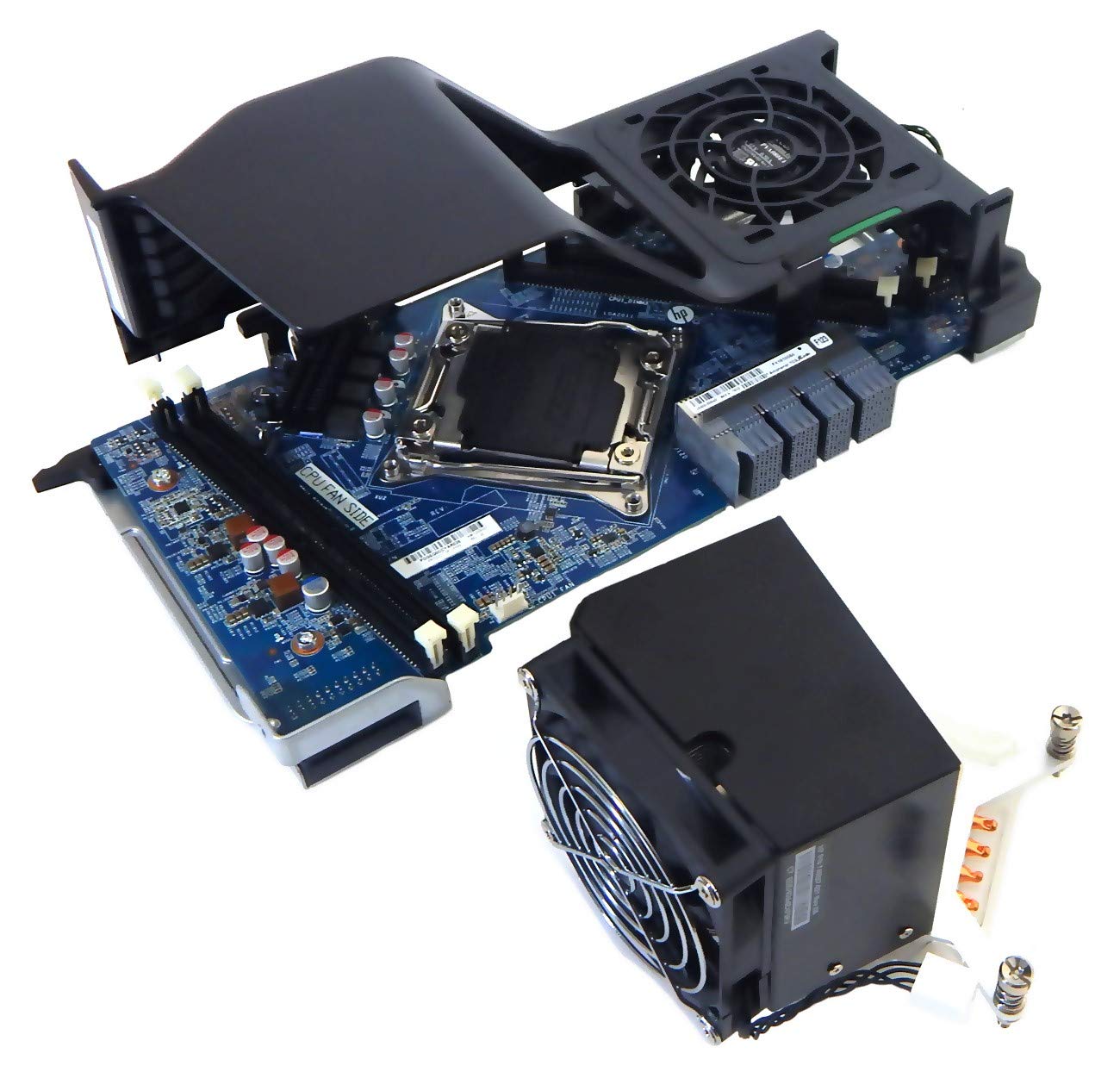 Amazon.co.jp HP Z640 2nd CPUライザーボード ヒートシンクファン付き 710326001 749597001