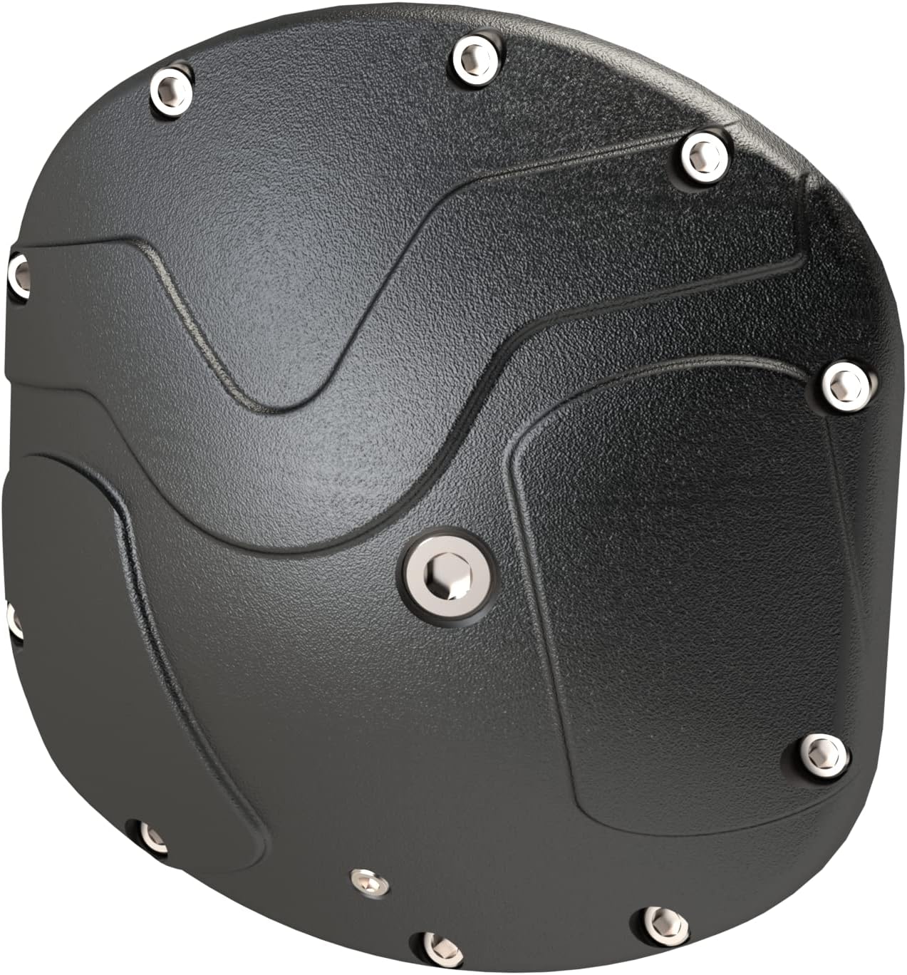 Metalcloak "M" Dana 30 Differential Cover, Compatible with Dana 30 Differential, Made with Ductile Cast Iron, Takes 20 Tons of Force, Easy Install