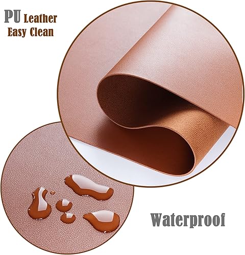 Miniatura 10 de Niviy Alfombrilla para mouse, alfombrilla de escritorio, alfombrilla de escritorio antideslizante, reposamuñecas para mouse, alfombrilla de