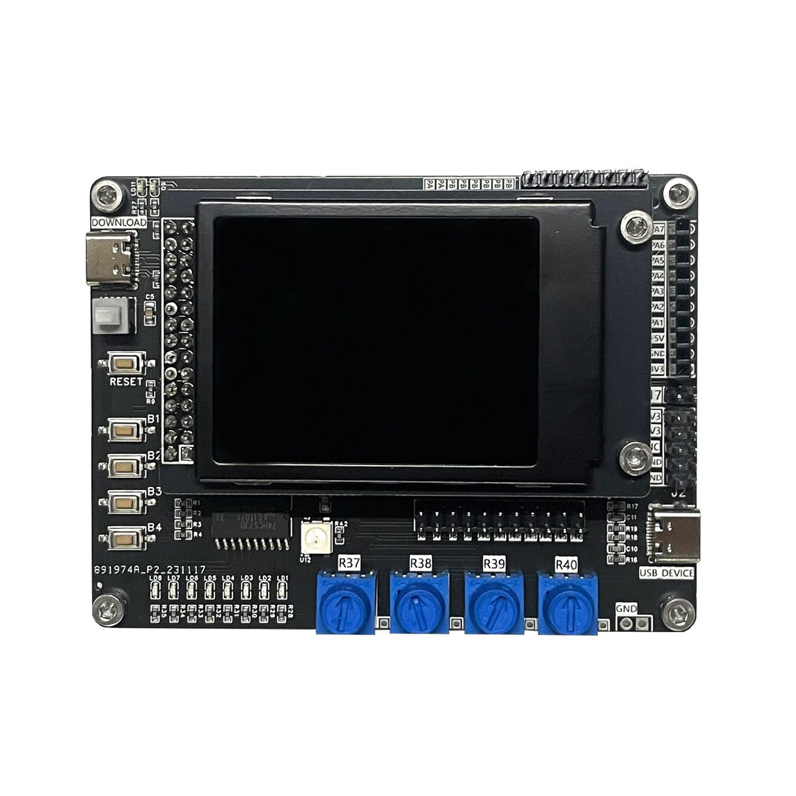 Scheda di sviluppo per Debugger Blue Bridge Cup DAPLINK, LCD da 2,4" e scheda debugger ad espansione extra
